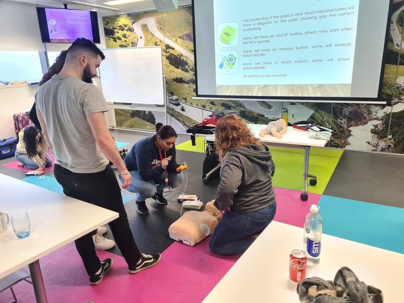 First Aid at Work training in Cardiff